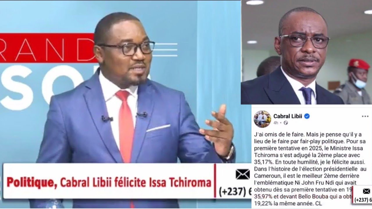 POLITIQUE, CABRAL LIBII FÉLICITE ISSA TCHIROMA