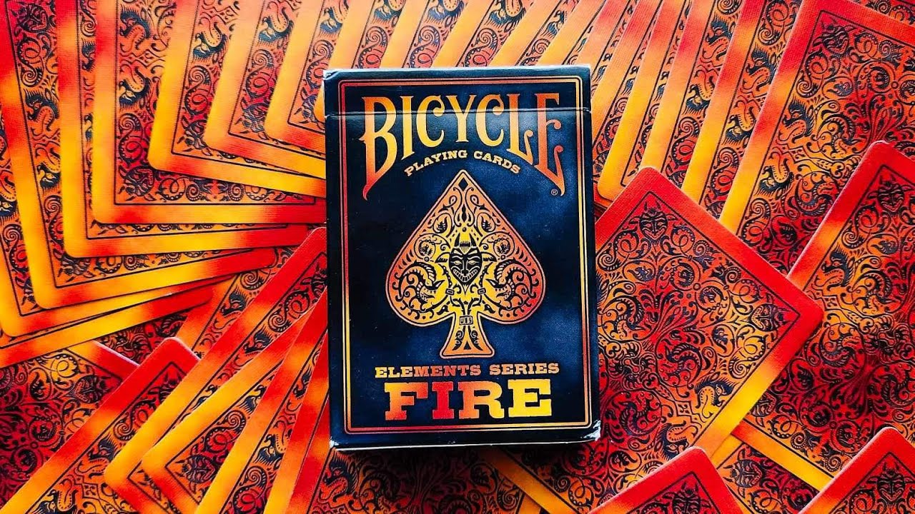 Fire Elements Series Playing Cards by Bicycle | Shiwcase