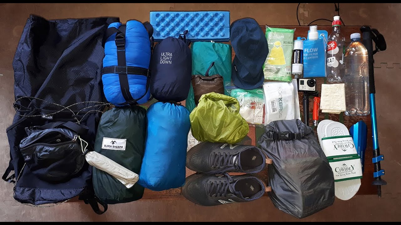 Backpack 25L Bisa Masuk Semua Barang Pendakian 2H1M | Ultralight Backpacking