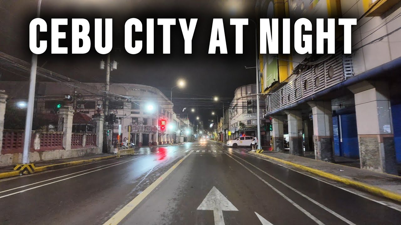 Metro Cebu at night. DRIVING AROUND 