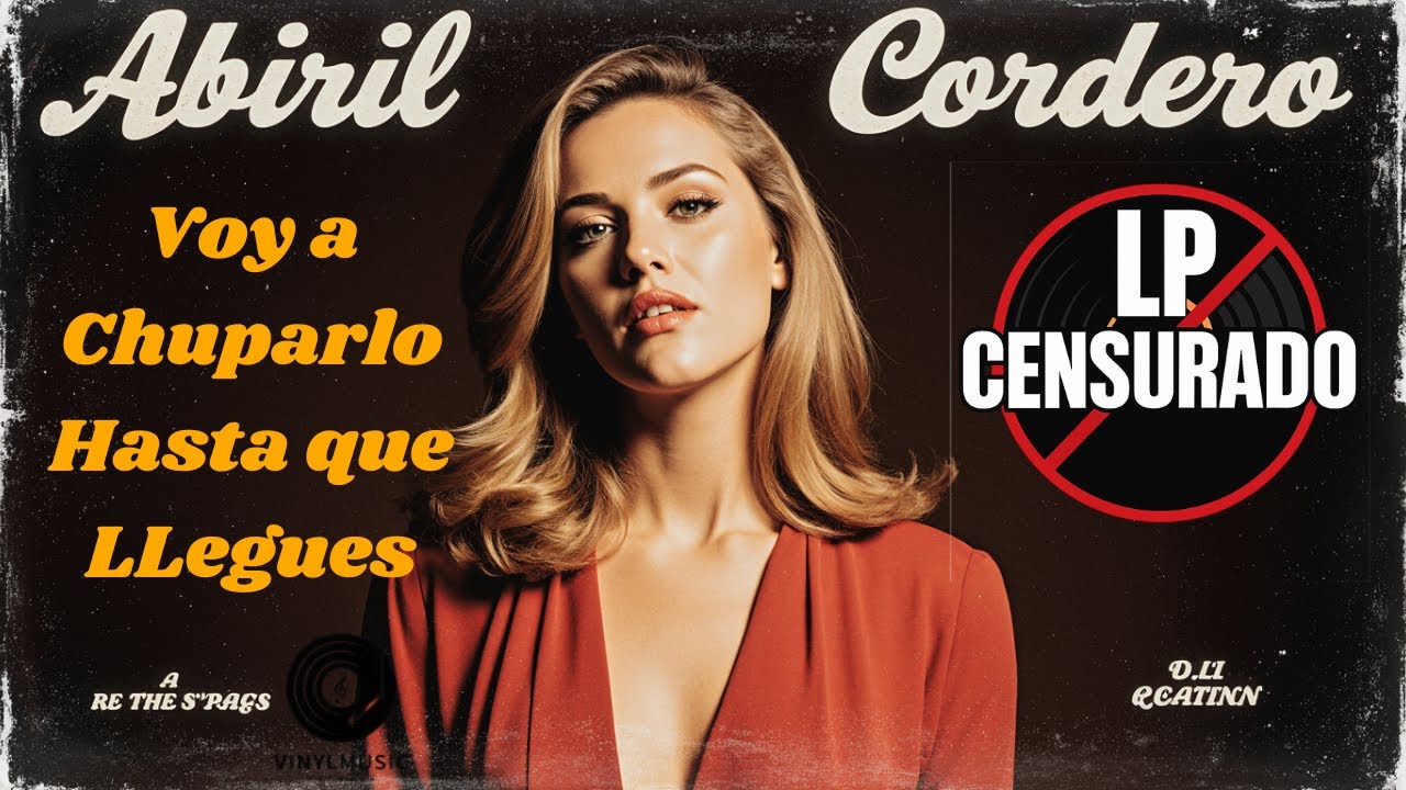 VOY A CHUPARLO HASTA QUE LLEGUES &ndash; Abril Cordero (1980) | LP Censurados