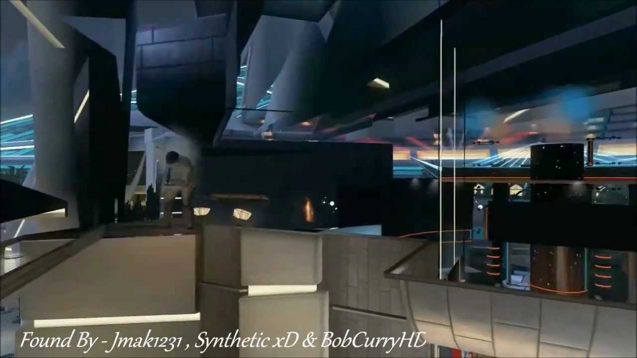 Black Ops 2 Glitches - Plaza Carepackage Elevator Strafe Jump Into Secret Room (MUST SEE) !!!