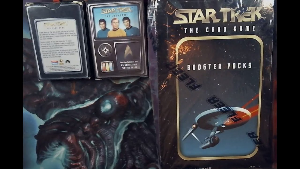 Star Trek: The Card Game Part 1 - Starter & Booster Pack Cracking