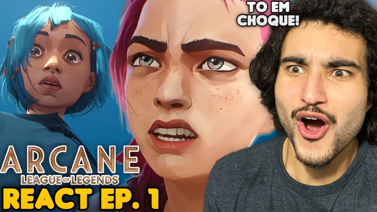 HATER DE LOL ASSISTE ARCANE PELA PRIMEIRA VEZ!! React Arcane EP. 1