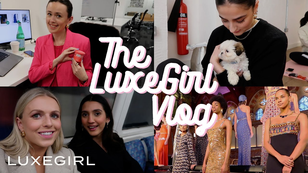 The LuxeGirl Vlog Ep2: Puppy Yoga, The LG Office Outfits & We Go To Fashion Week