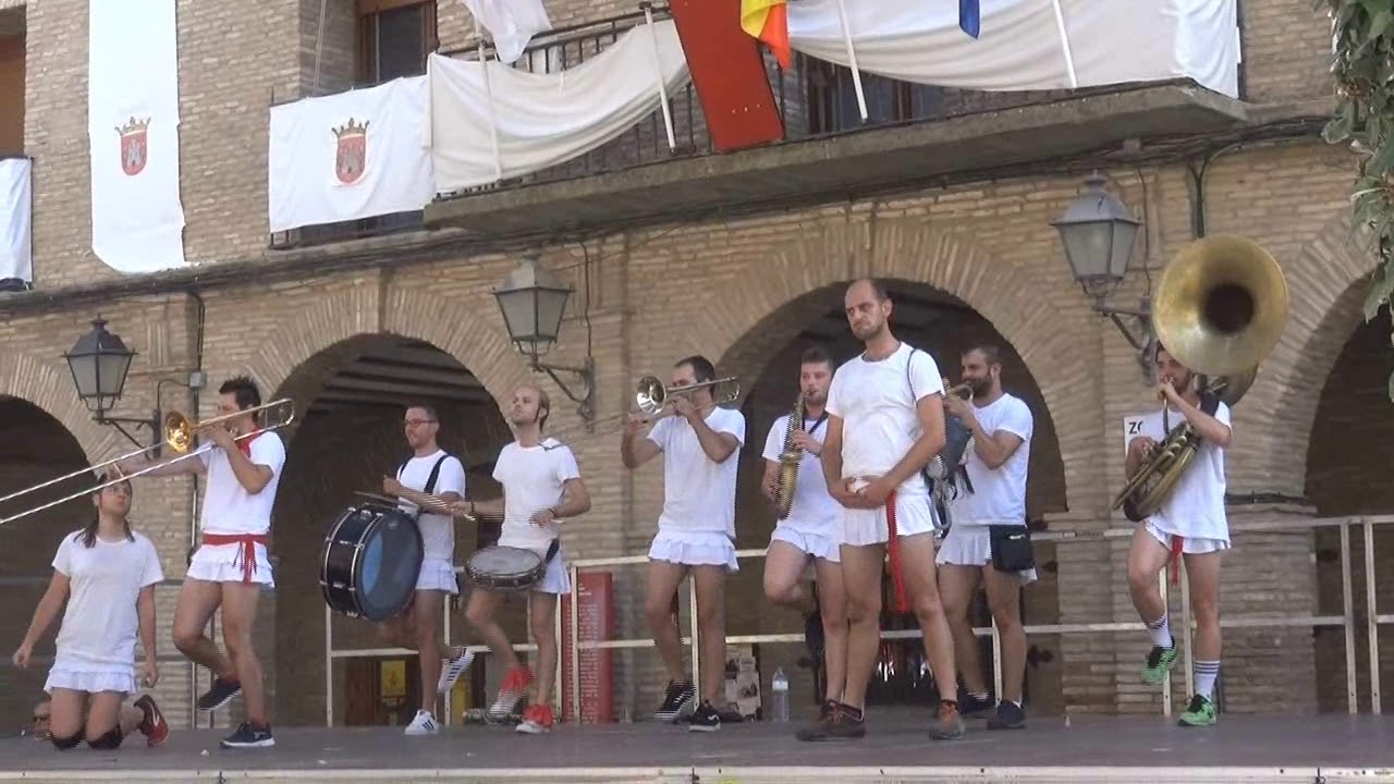 2º CHARANGA LOS ARTISTAS DEL GREMIO EN ARGUEDAS (NAVARRA) 8 -08- 2018 .