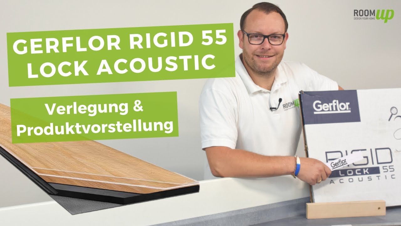 Gerflor Rigid 55 Lock Acoustic verlegen + Produktvorstellung