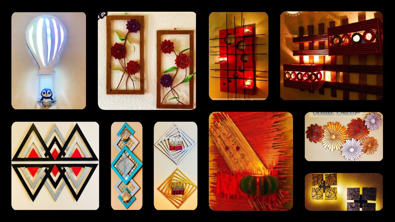 10 DIY Unique Wall Decoration Ideas| gadac diy| Home Decorating Ideas