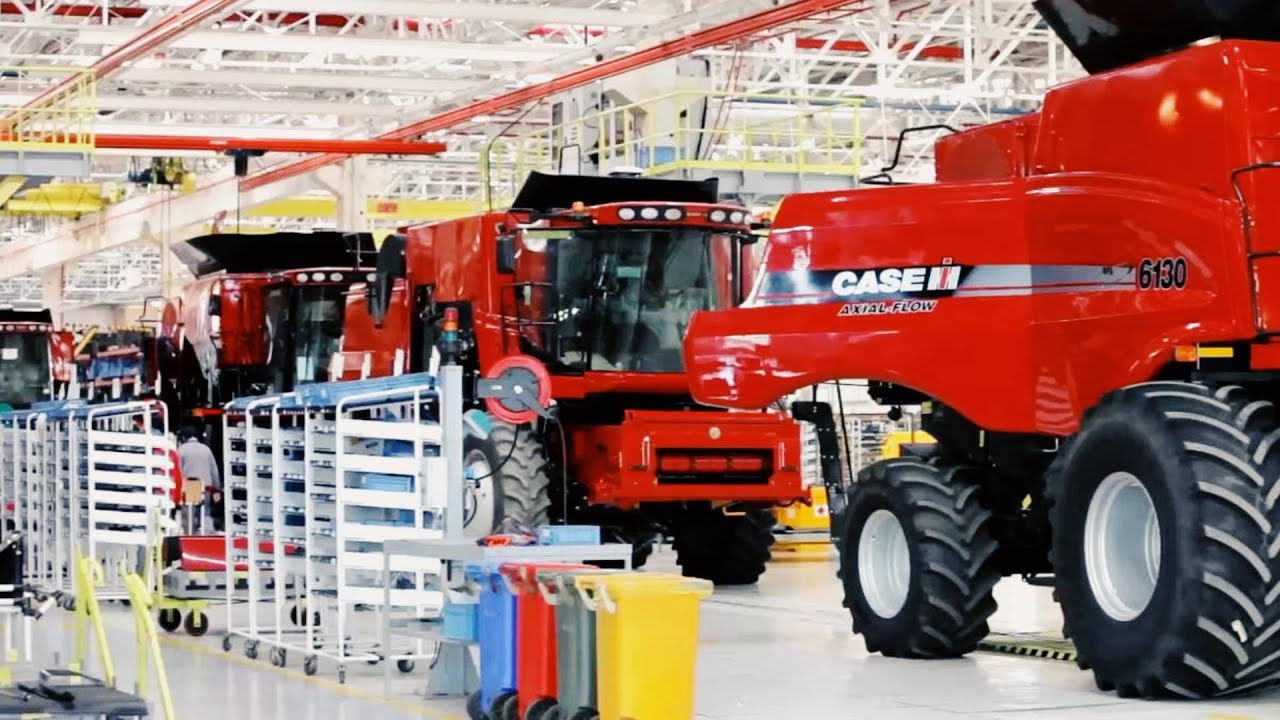 Экскурсия по заводу комбайнов Case IH Axial-Flow