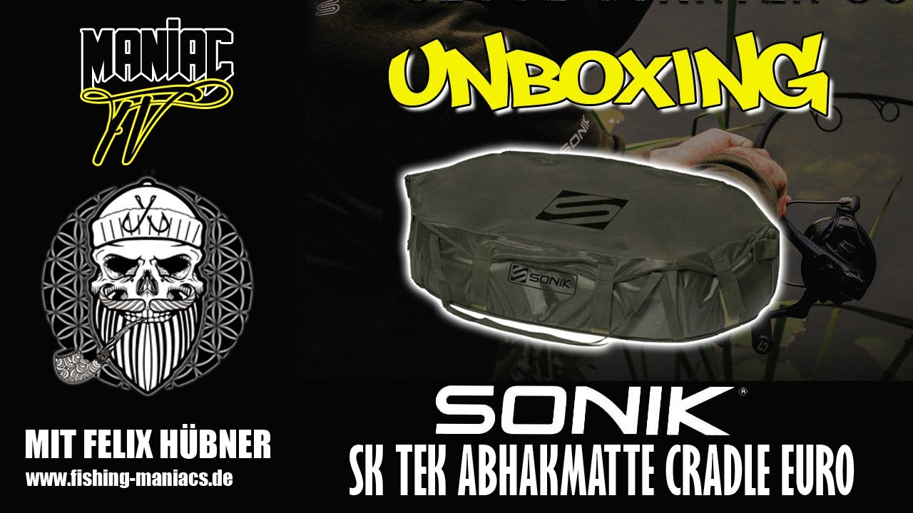Maniac TV Unboxing - Sonik SK TEK Abhakmatte Cradle Euro