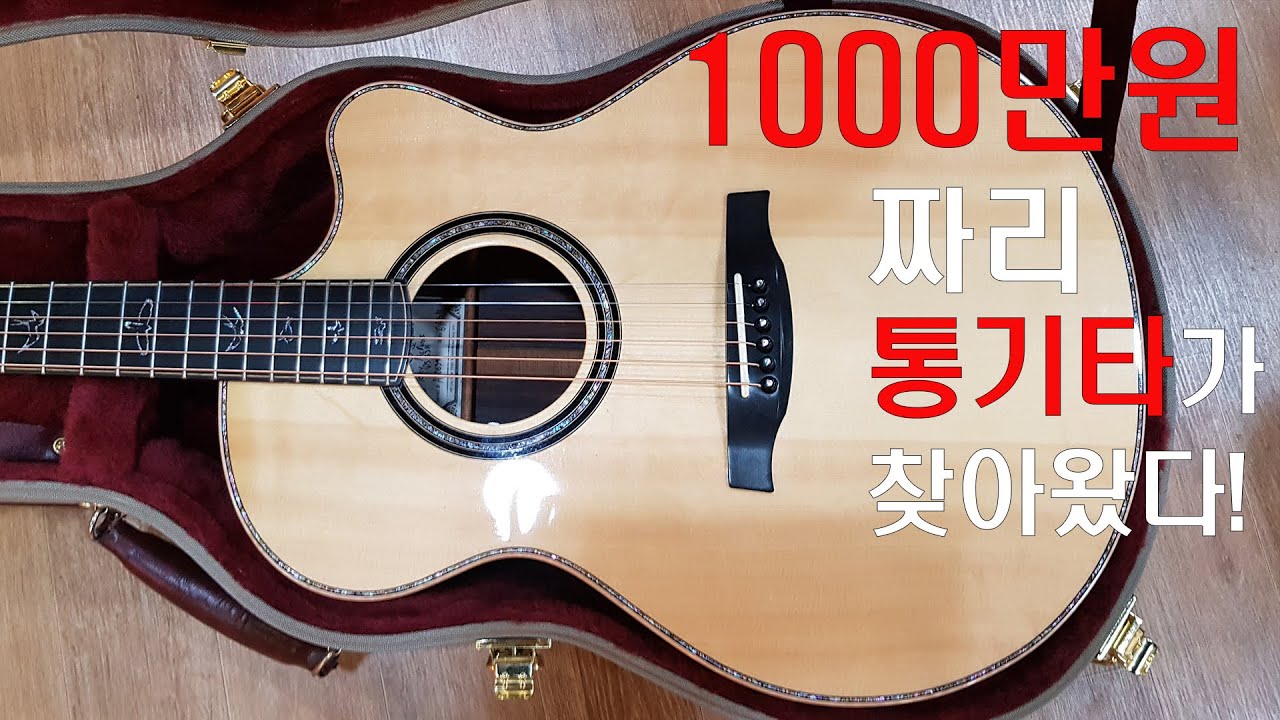 1000만원짜리 통기타가 레몬뮤직에!? PRS Acoustic Guitar