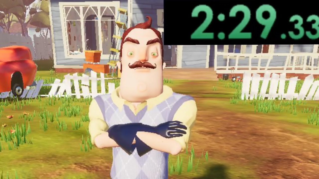 Hello Neighbor Speedrun | 8 Minutes