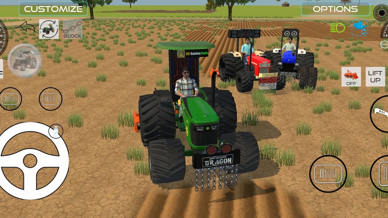 || JOHN DEERE AND ROTAVETAR AND SIMULATOR FARMING GAME 