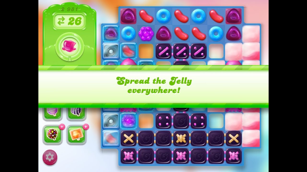 Candy Crush Jelly Saga Level 2981 (NO boosters)
