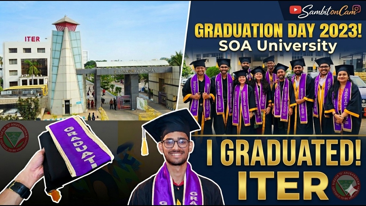 ITER SOA Convocation Day 🎓 | Batch of 2019–23 | Graduation Vlog | @soauniversityodisha