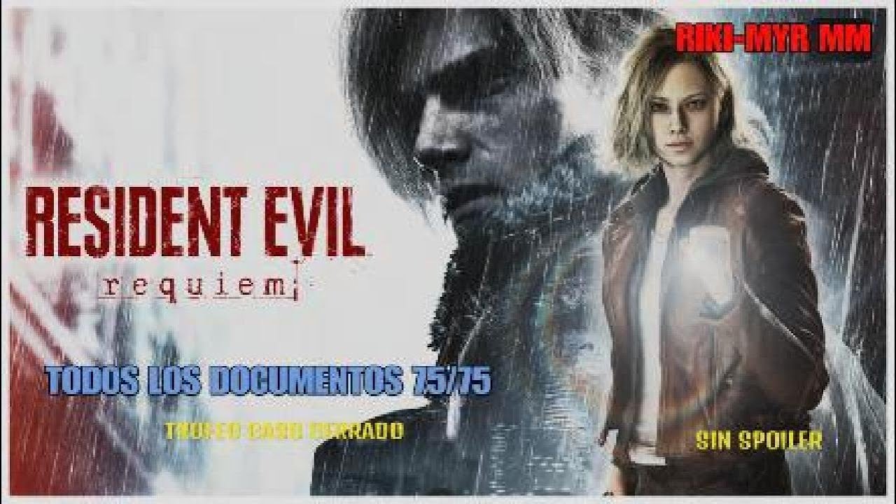Resident Evil Requiem Todos los documentos - Trofeo caso cerrado