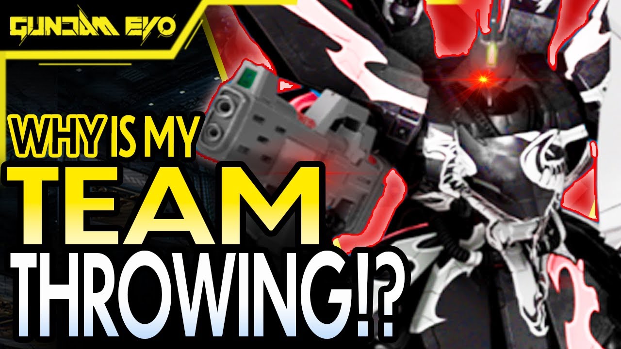 MY TEAMMATES ARE TROLLING ME!! -  SAZABI GAMEPLAY! RANK 17 PLAYER|| Gundam Evolution