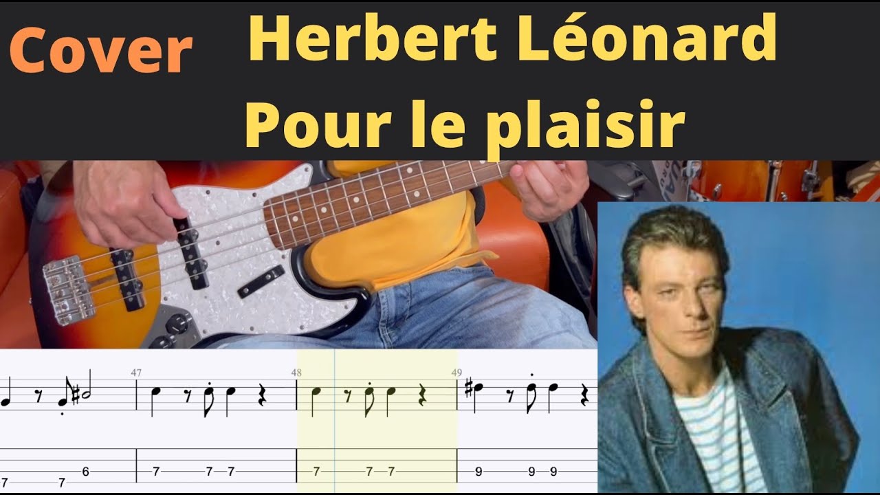 Débuter la basse - Cover : Herbert Leonard - Pour le plaisir