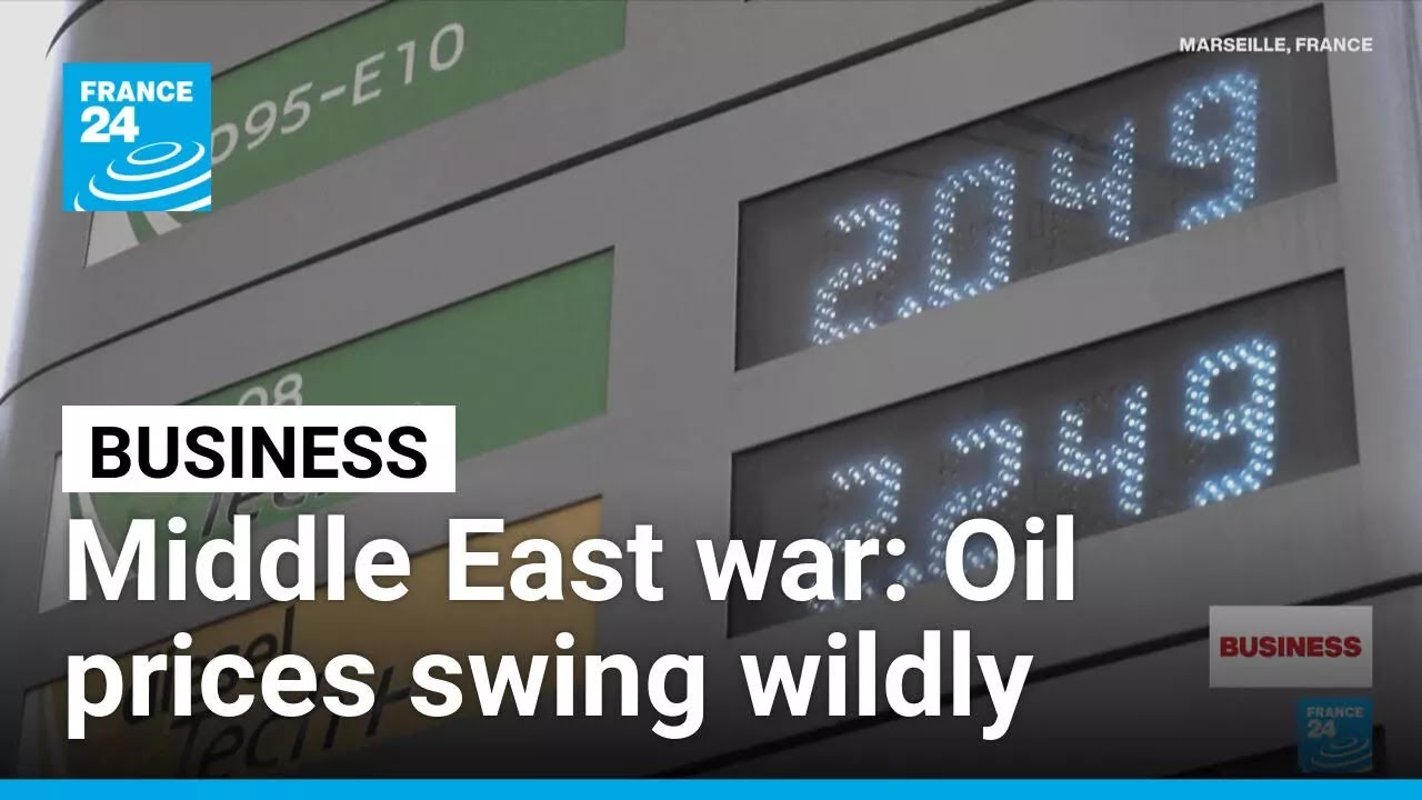 Oil and stocks whipsaw on hopes of an end to Iran war • FRANCE 24 English