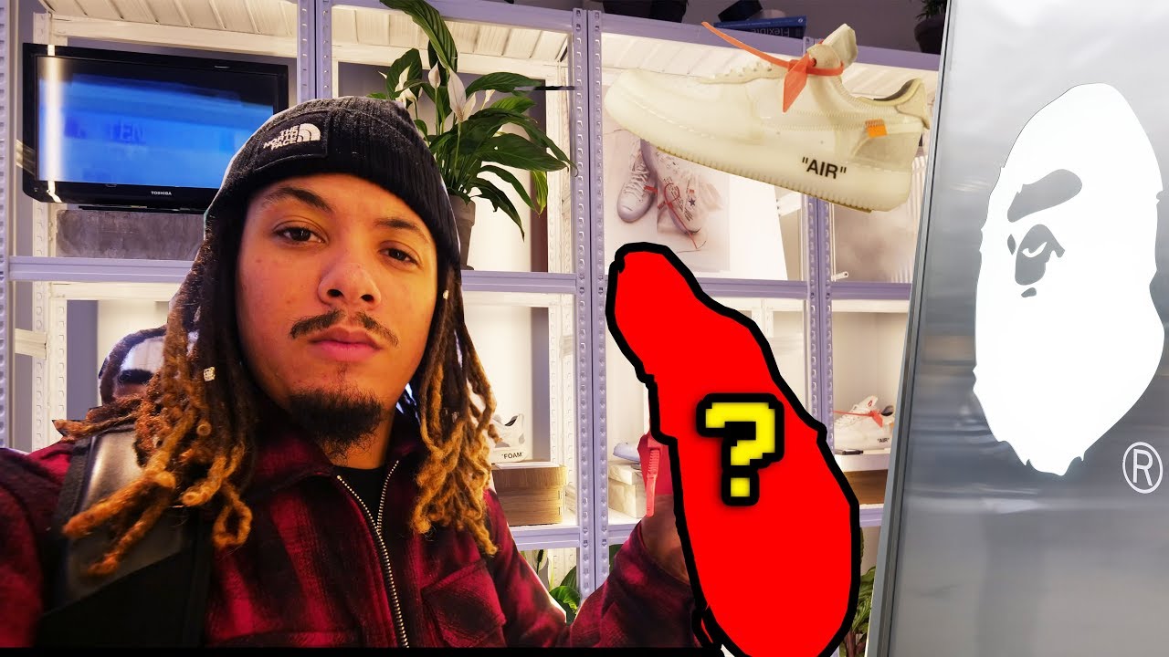 WE FOUND UNRELEASED OFF WHITE IN PARIS !!! SHOPPING AT BAPE, SUPREME, SIZE?, STARCOW, AND MORE !!!