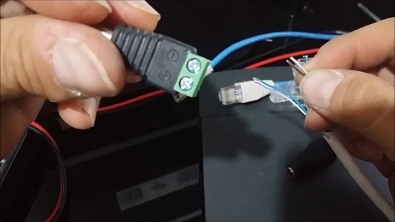 RJ45 POE JACK 12V.