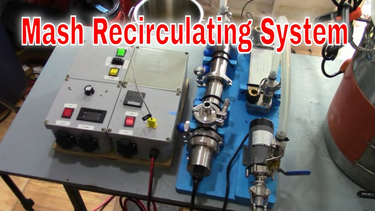 Recirculating Mash Tun System