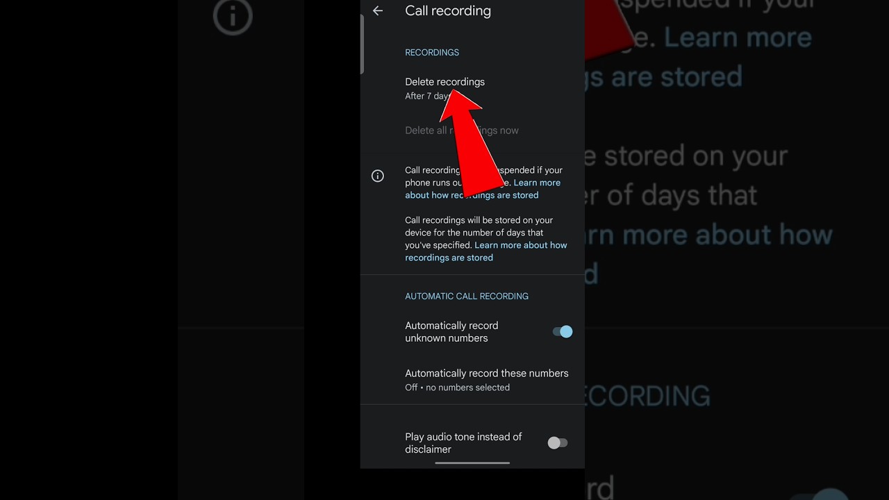 how to recover deleted call recording