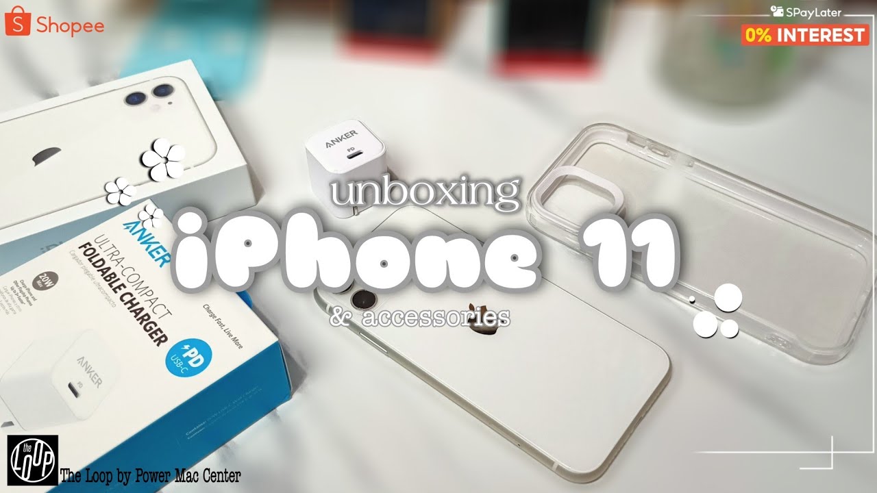 Rozpakowywanie iPhone'a 11 ✨ Z Shopee Spaylater!!