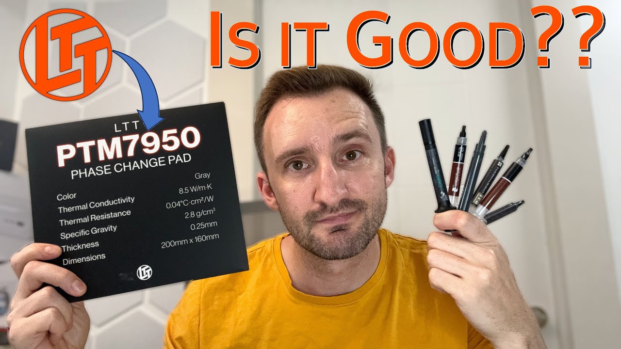 LINUS TECH TIPS - New PTM7950 Cooling Solution .... Let's TEST IT