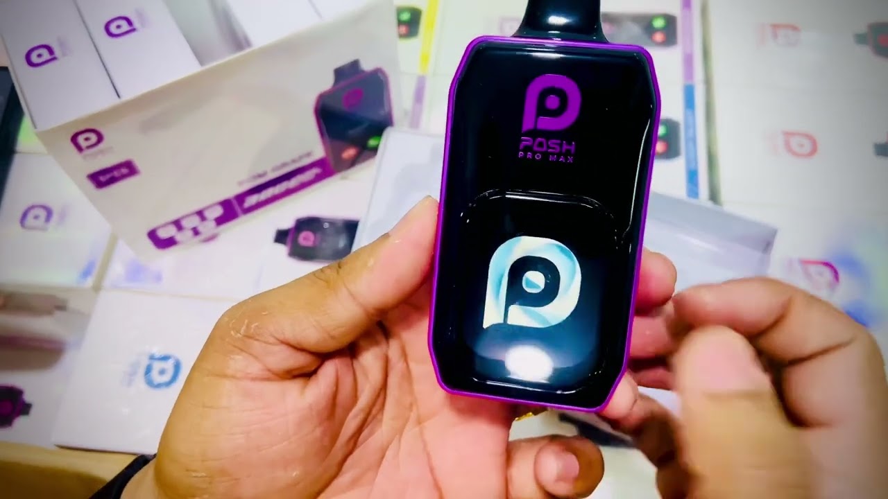 Posh Pro Max 30000Puffs(Bluetooth Smart Disposable)Unboxing Video @VapeGardenMawlamyine 
