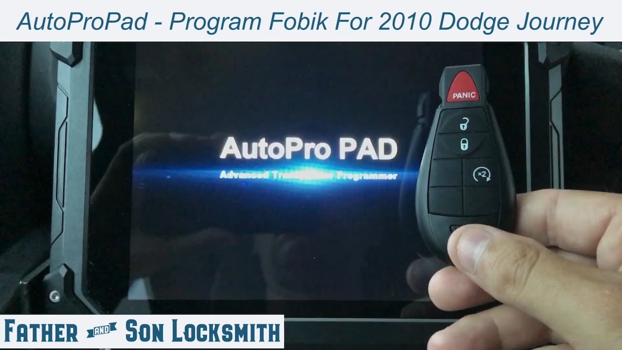 AutoProPad - Program Fobik Key For A  2010 Dodge Journey