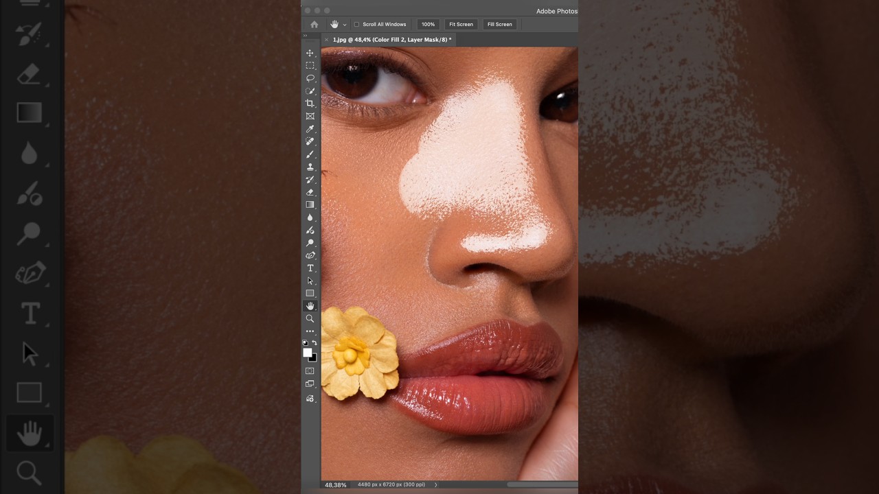 Естественная ретушь в фотошоп #photoshop #обработкафото #retouch