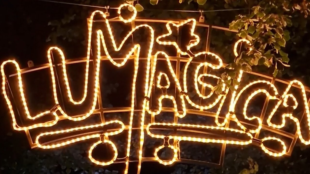 LUMAGICA Elbauenpark Magdeburg | Lichterwelt | Skulpturen | Zauberwald