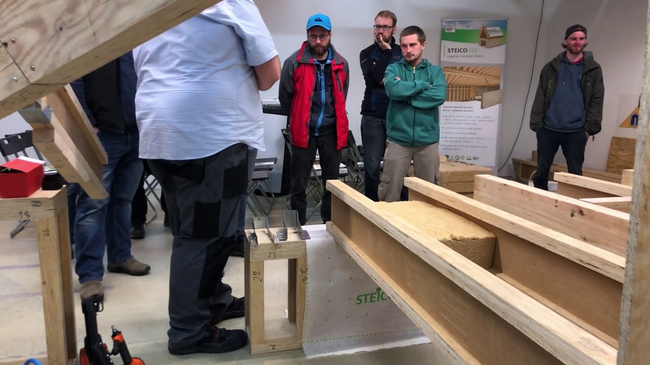 1  STEICO AKADEMIE 2019 Paskov KABE Farben | Konstručn&iacute; syst&eacute;my pro dřevostavby | Dřevovl&aacute;knit
