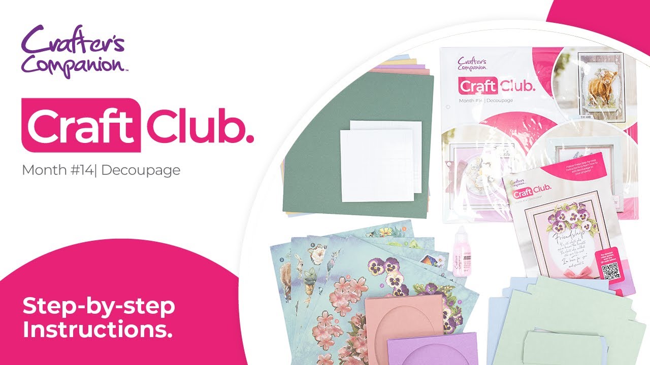 Monthly Craft Club #14: Decoupage