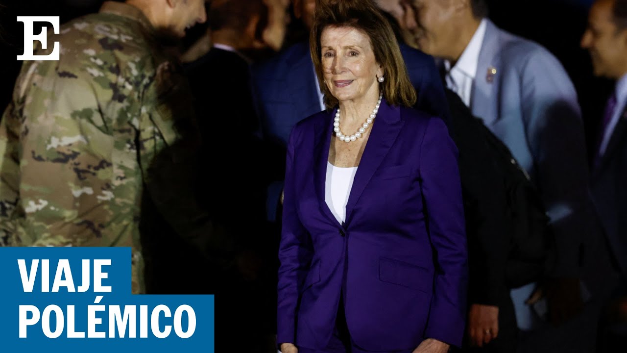 Nancy Pelosi se marcha de Taiwán  | EL PAÍS