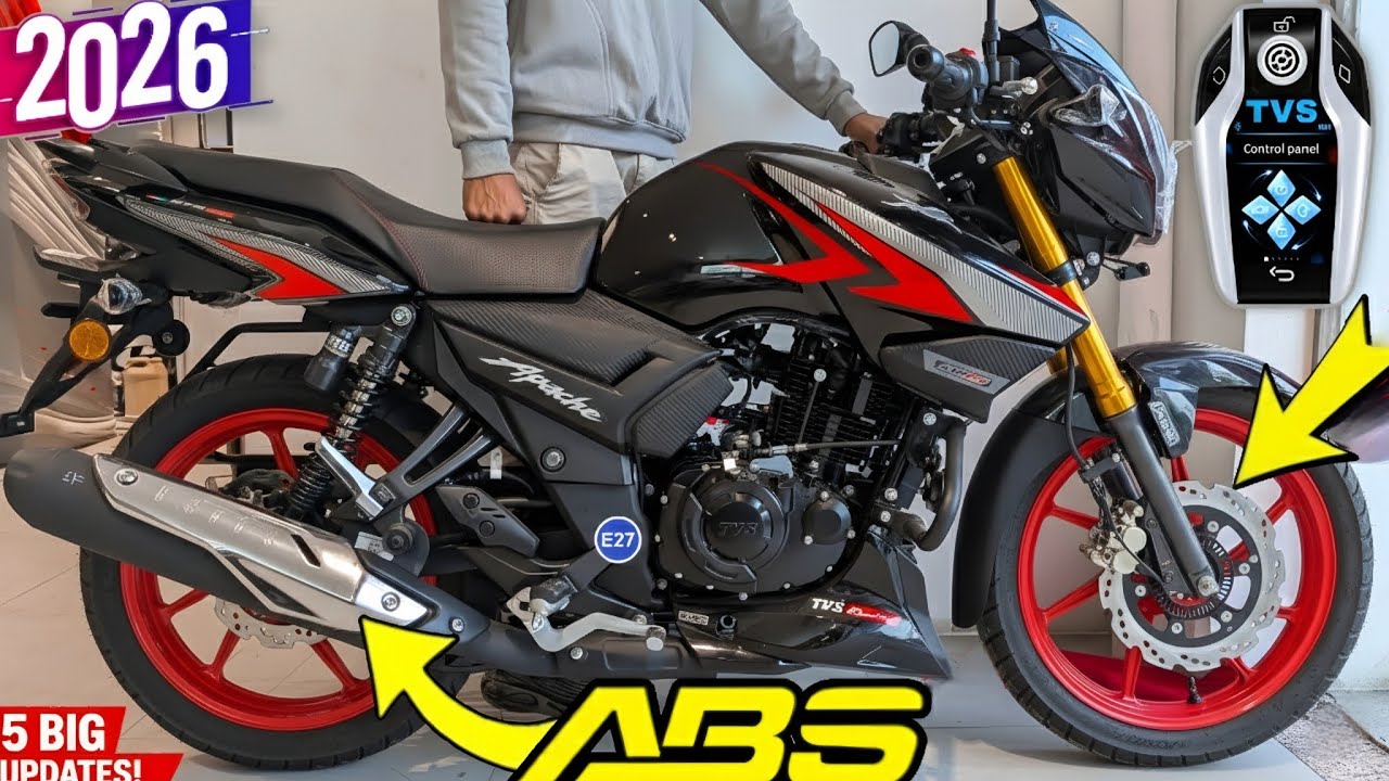 New 2026 TVS Apache RTR 160 - BS7 USD Suspension Launched 😱❓| Full Detailed Review | Price, Specs