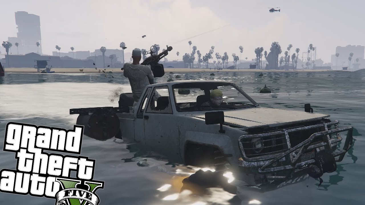 VOZIMO AUTO NA VODI | GTA 5 ZEZANJE