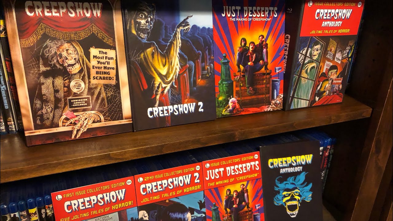 Creepshow Anthology Mediabook Boxset Unboxing Cinemuseum Blu Ray DVD Limited Edition