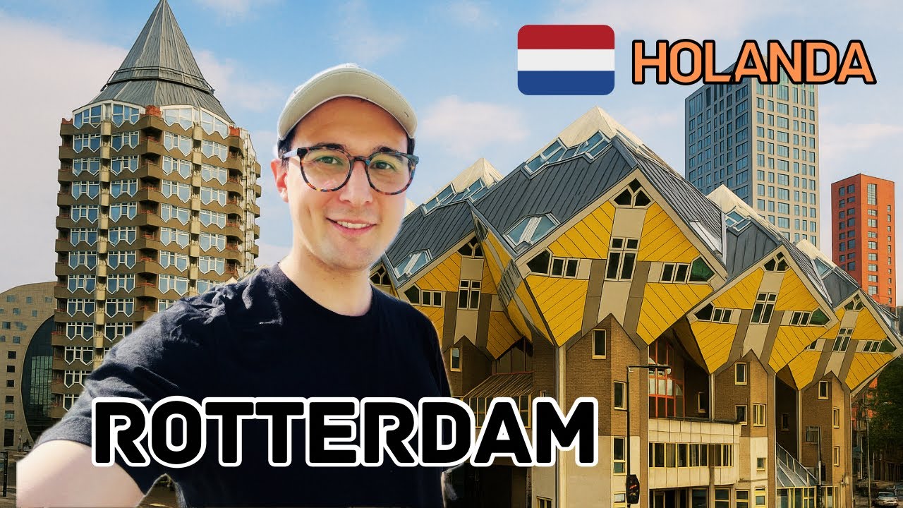 A cidade mais MODERNA da HOLANDA! | HOLANDA 02 | BENELUX 07