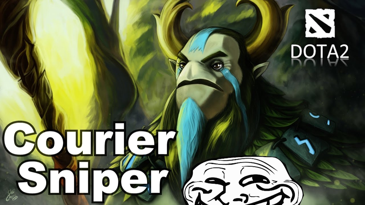 Nature's Prophet Lvl 1 Courier Snipe Troll
