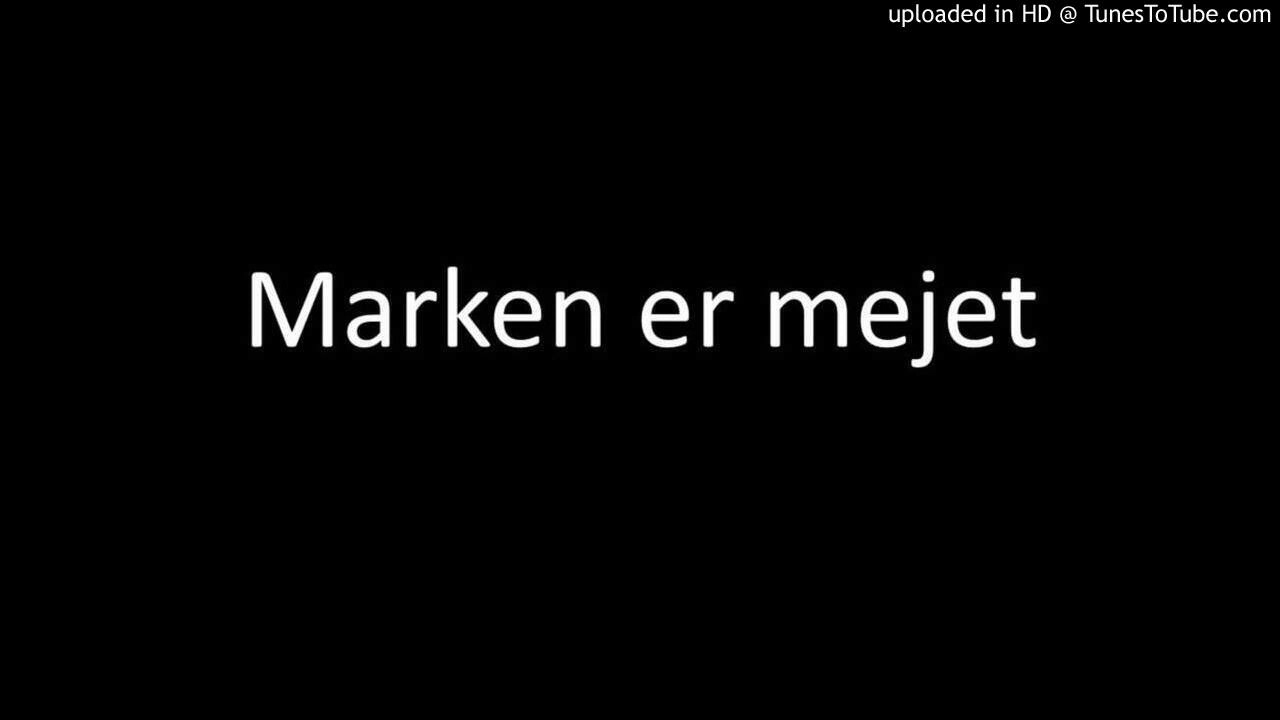 Marken er mejet