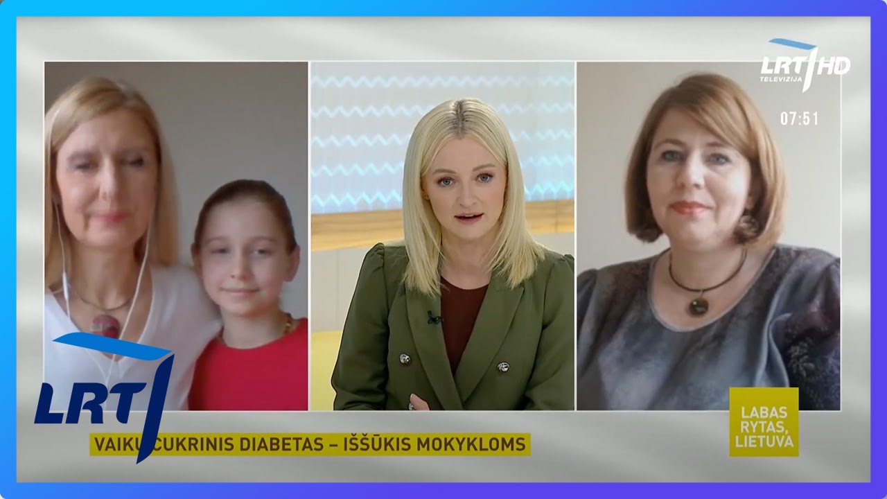 Vaikų cukrinis diabetas &ndash; i&scaron;&scaron;ūkis mokykloms I 2021 04 14