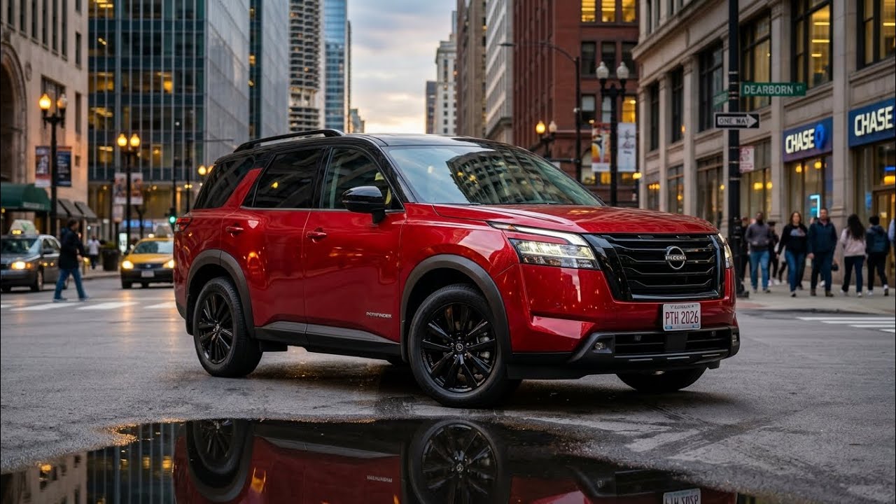 2026 Nissan Pathfinder Red & Black Edition – Full Review, Specs, Interior, Engine & Top View