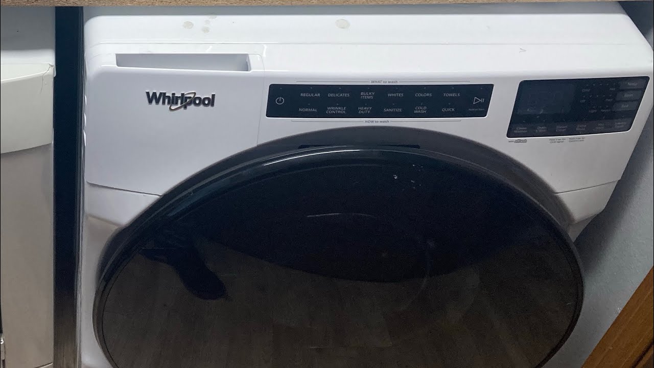 ✅ How to Clean & Change the Filter on a Whirlpool Washer (Model WFW5605M) – Easy Guide!