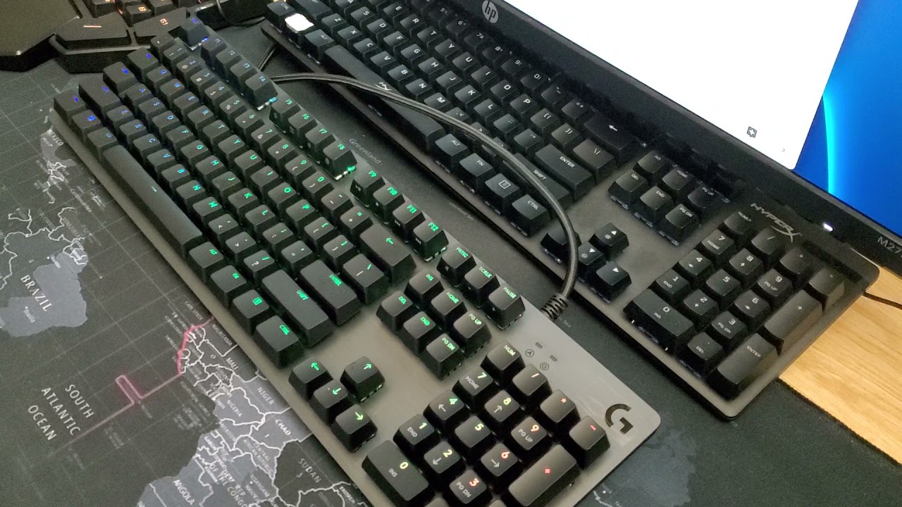 How does it sound? Logitech G513 Carbon Keyboard a typing Sound test Mechanical kb