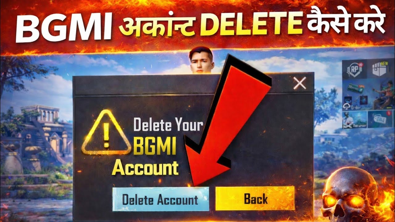 How to Delete BGMI Account Permanently | Bgmi ki id Delete kaise karen Permanent | Pubg id delete 