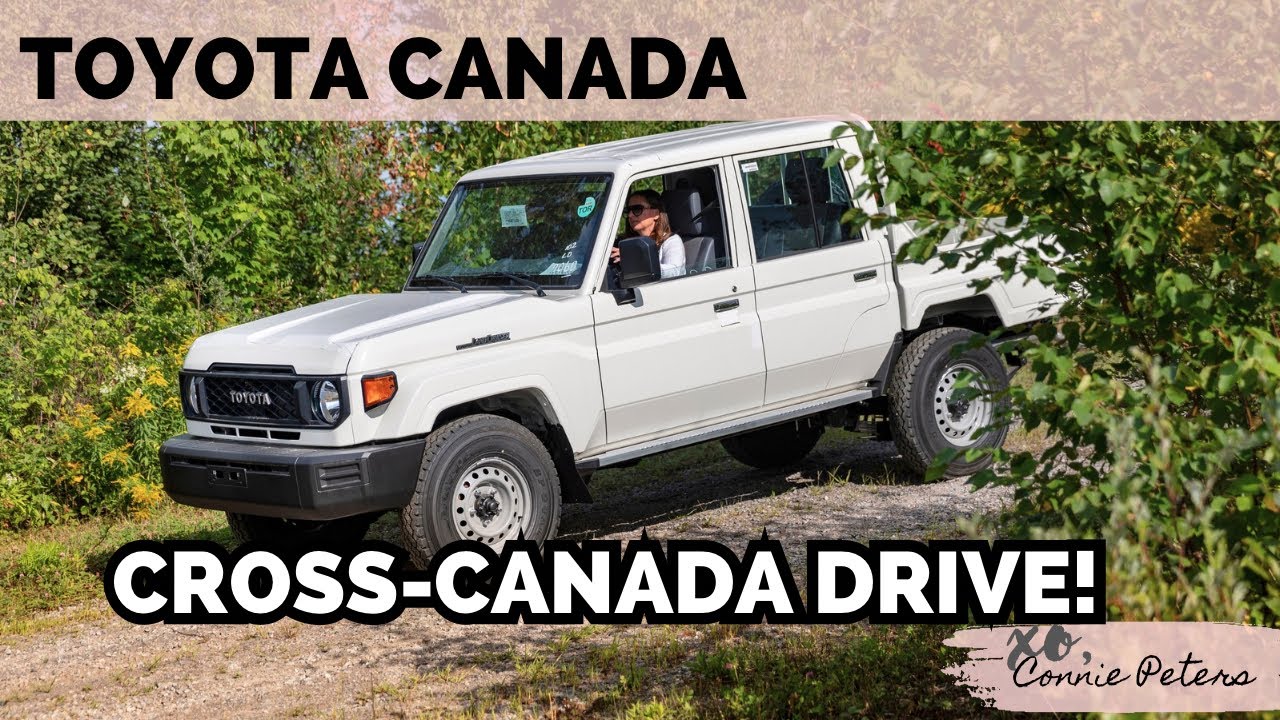 Toyota Canada Celebrates 60 years with cross-Canada drive: Kanreki Vlog!