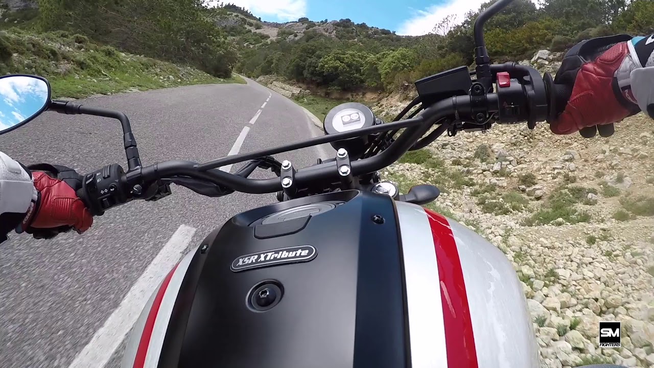 Yamaha XSR 700 XTribute 2019 - Hillclimb run