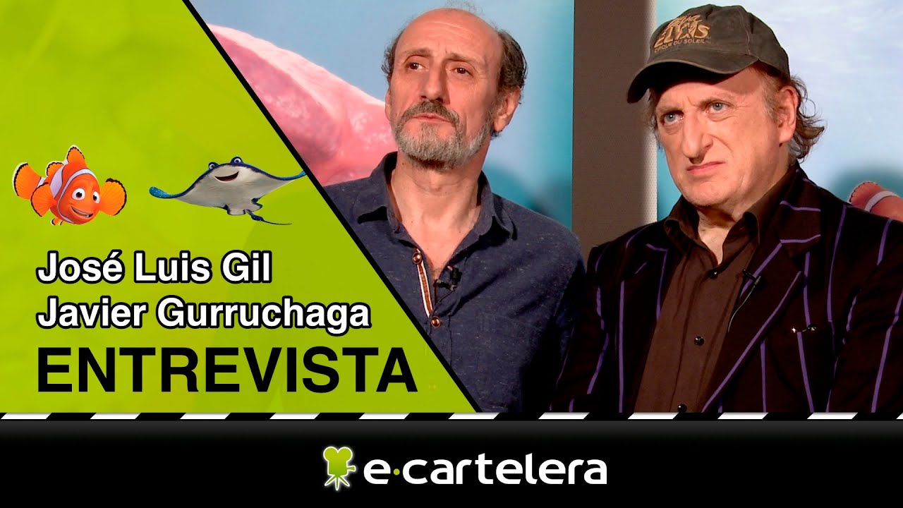 José Luis Gil y Javier Gurruchaga nos cuentan cómo ha sido prestar su voz a 'Buscando a Dory'
